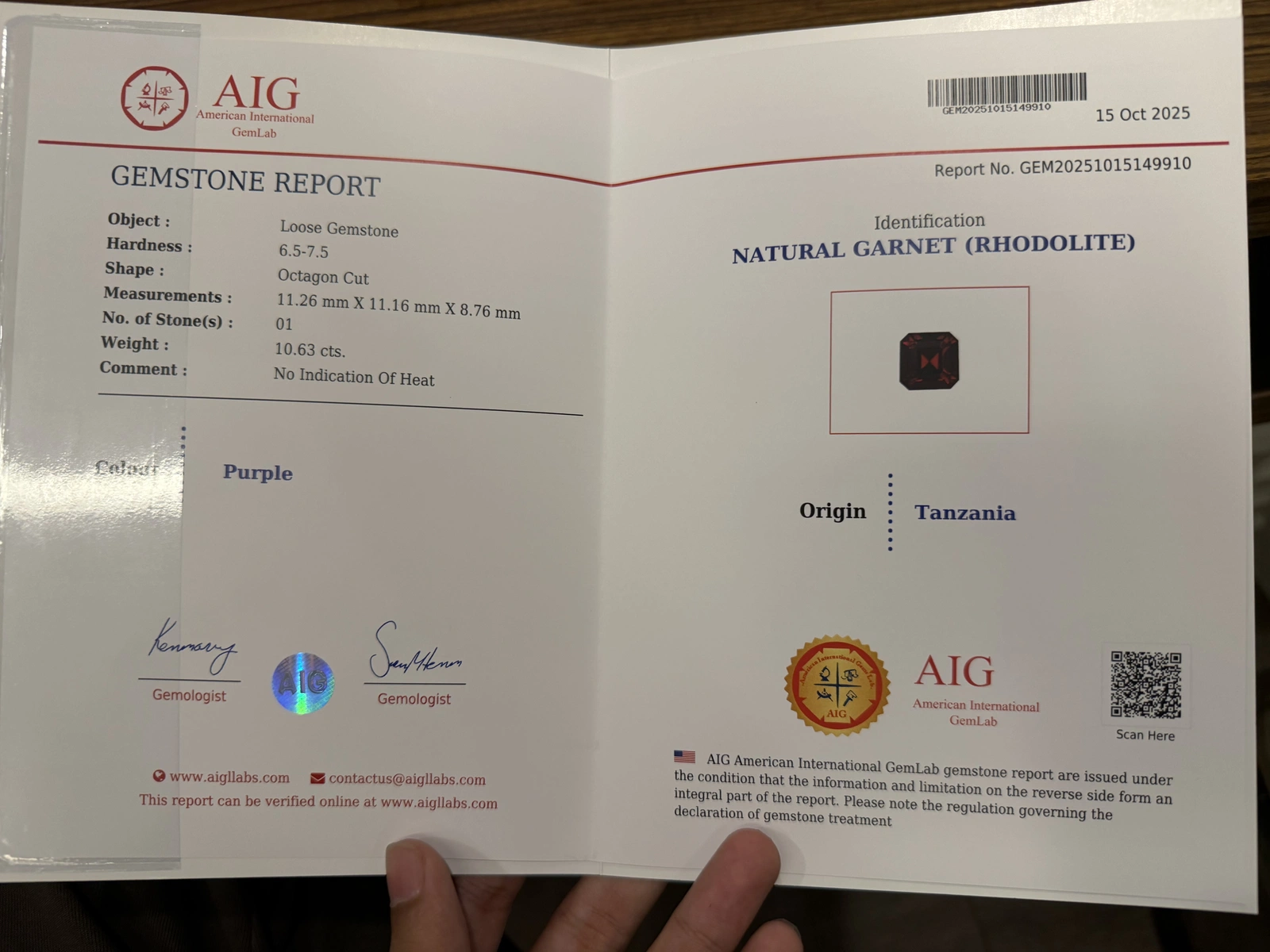 Certificate image
