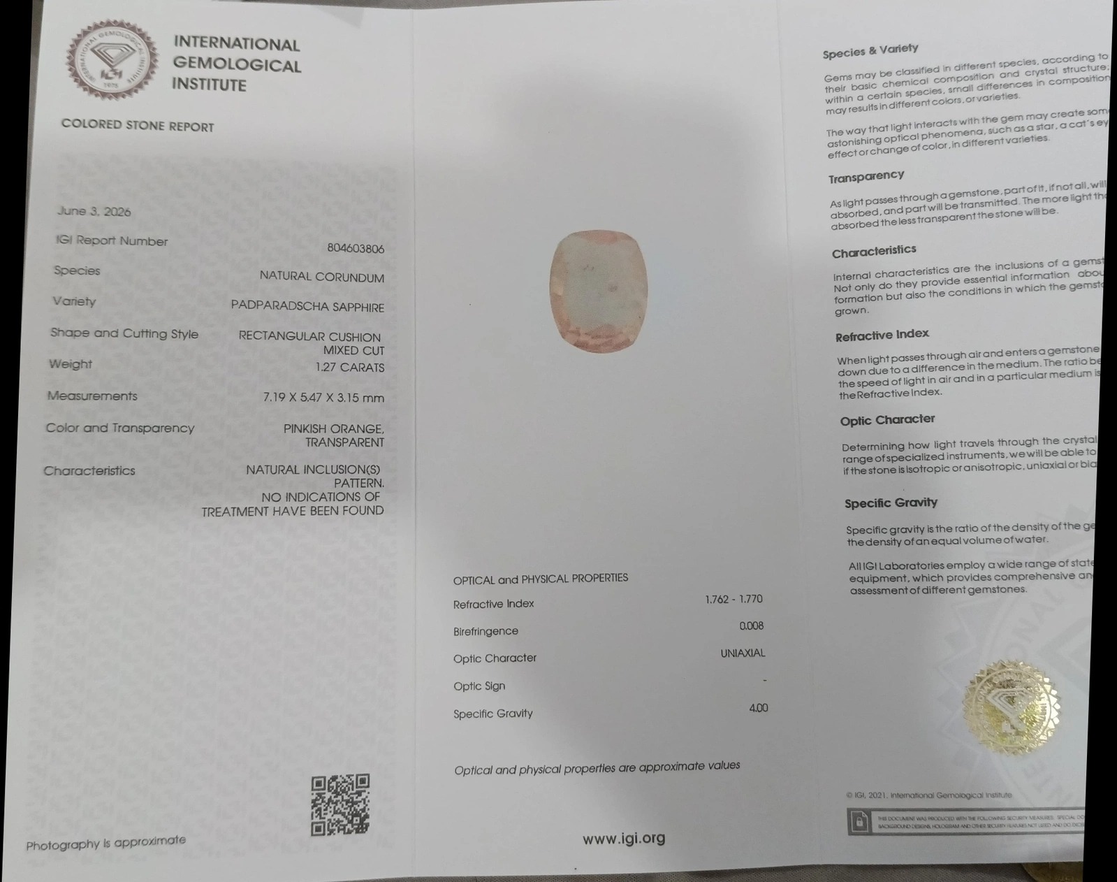 Certificate image