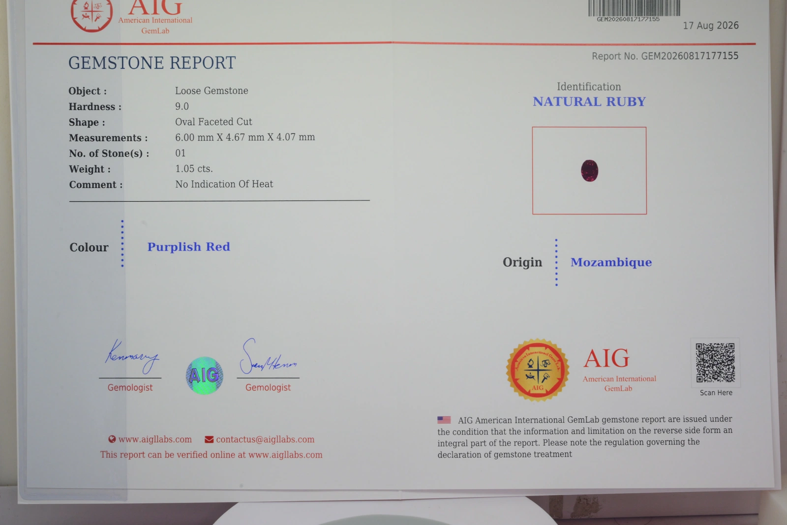 Certificate image