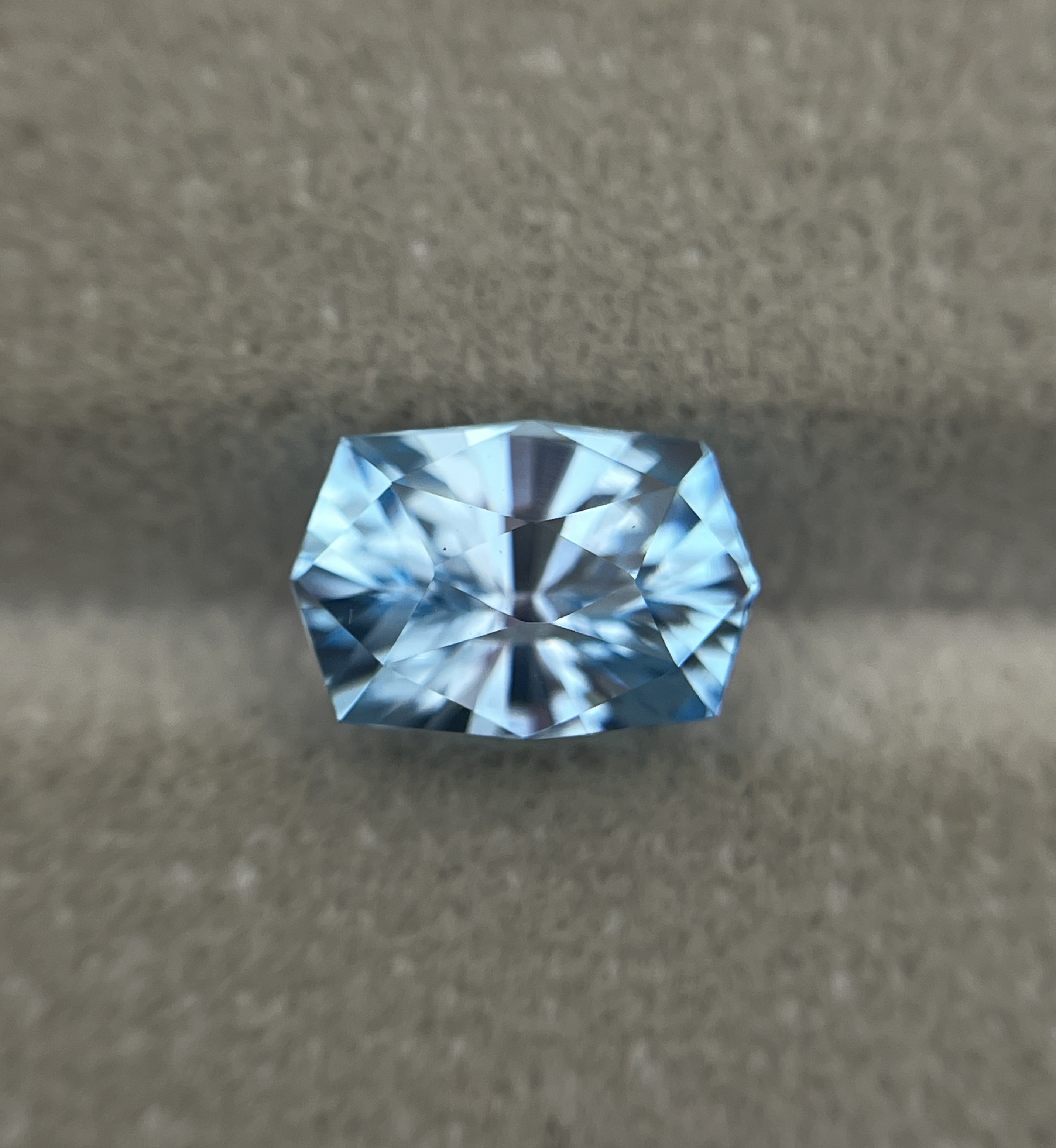 4.4 CT Swiss Blue Topaz Natural Gemstone Luxury Cut | 10.9 x 7.5 x 6.6 mm