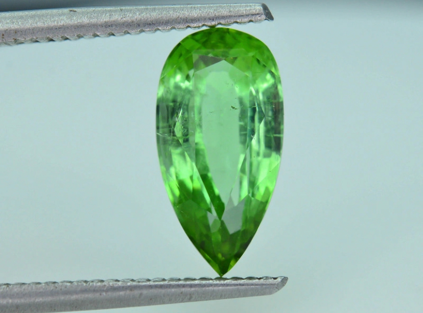 AAA Grade 2.84 ct Lagoon Green Tourmaline Afghanistan Sku-31