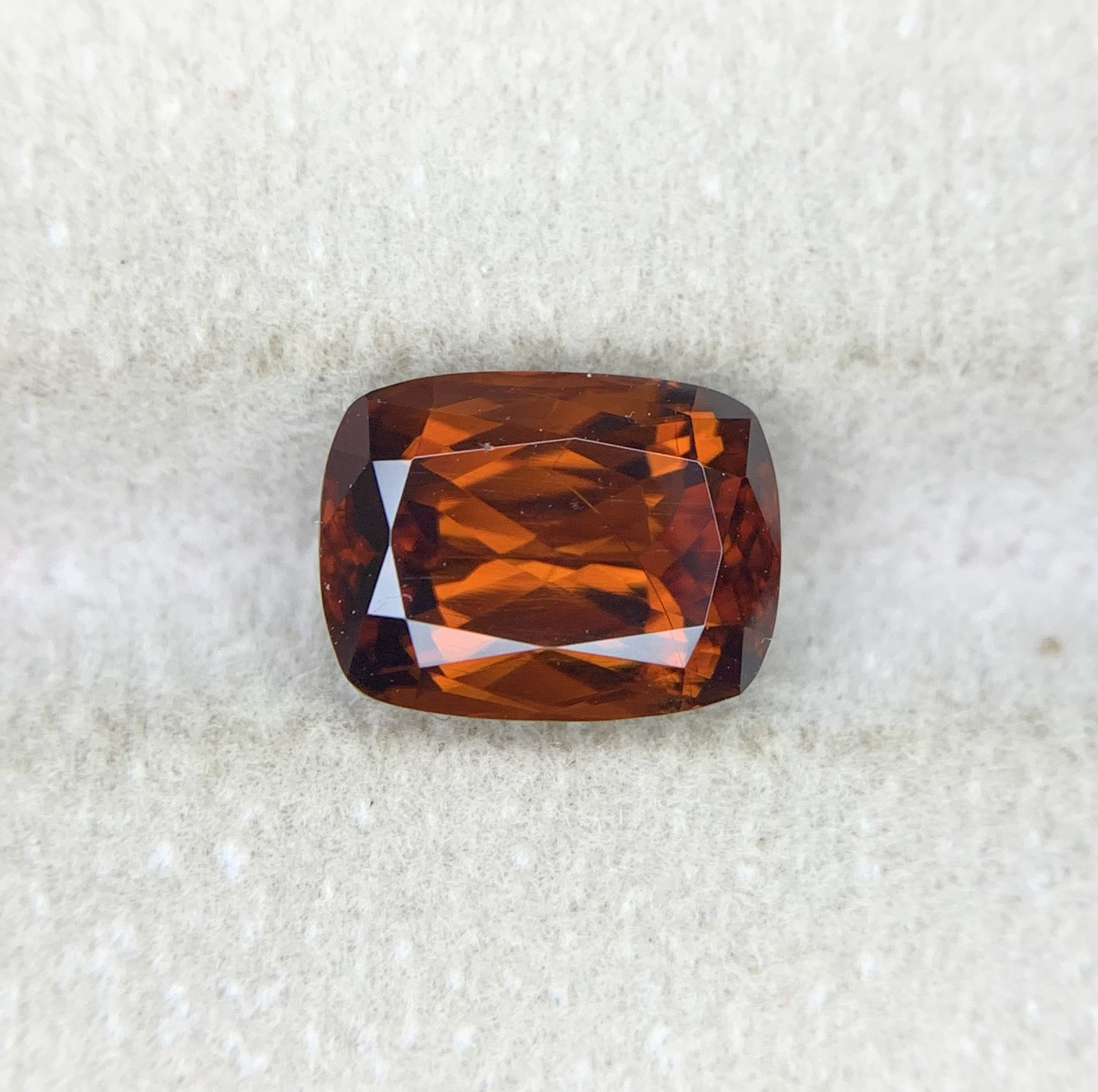 6.45 Carats  Bastnaesite Cushion Cut Natural Gemstone - Zagi KP, Pakistan